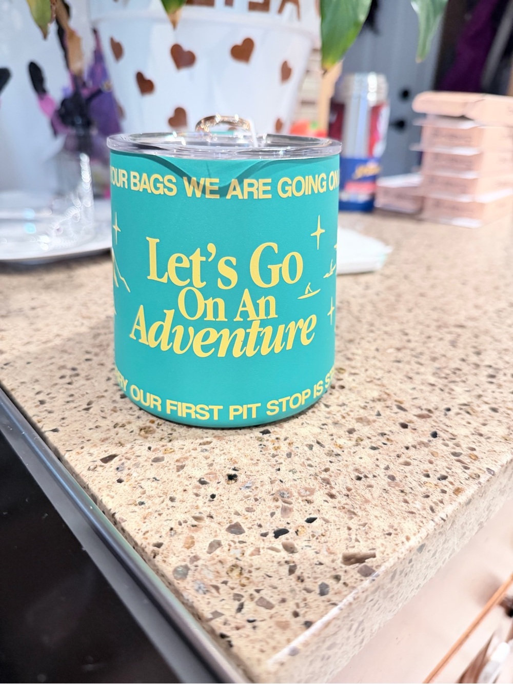 Let's Go On An Adventure Starbucks Dandy Mug Insulated NWT
